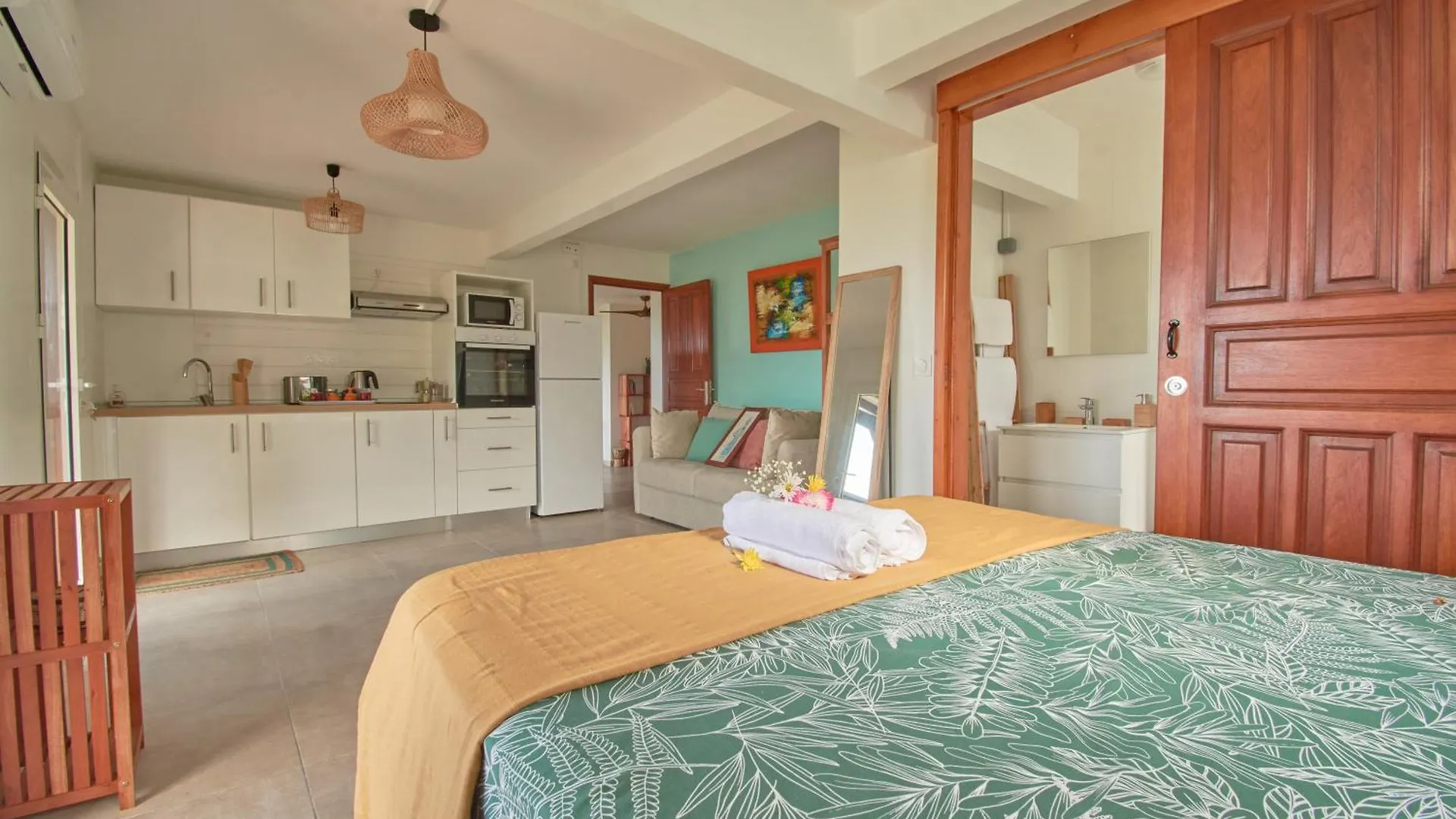 Apartament Valeriane Superbe Studio Vue Panoramique Grande Anse Deshaies