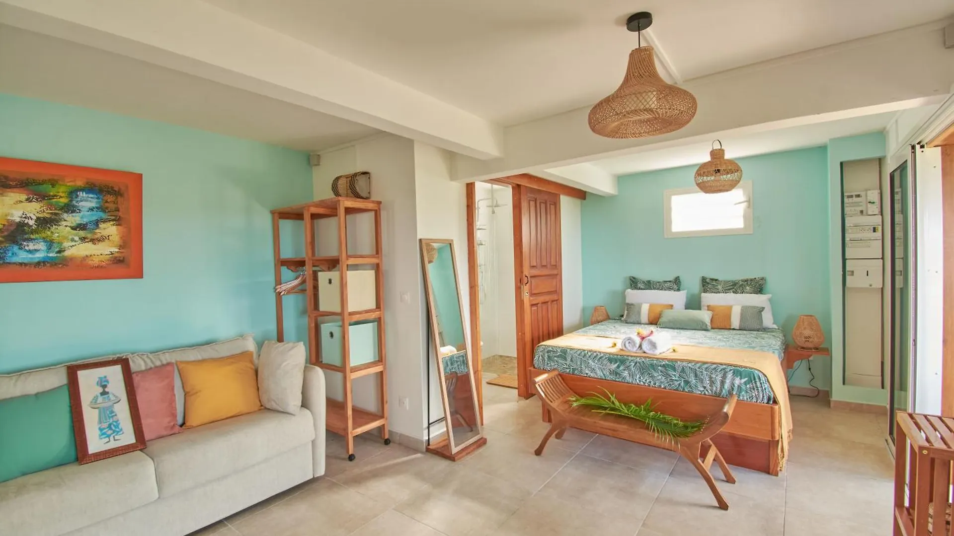 Apartament Valeriane Superbe Studio Vue Panoramique Grande Anse Deshaies