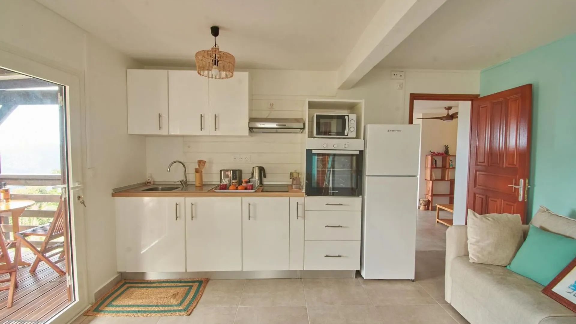Valeriane Superbe Studio Vue Panoramique Grande Anse Daire Deshaies