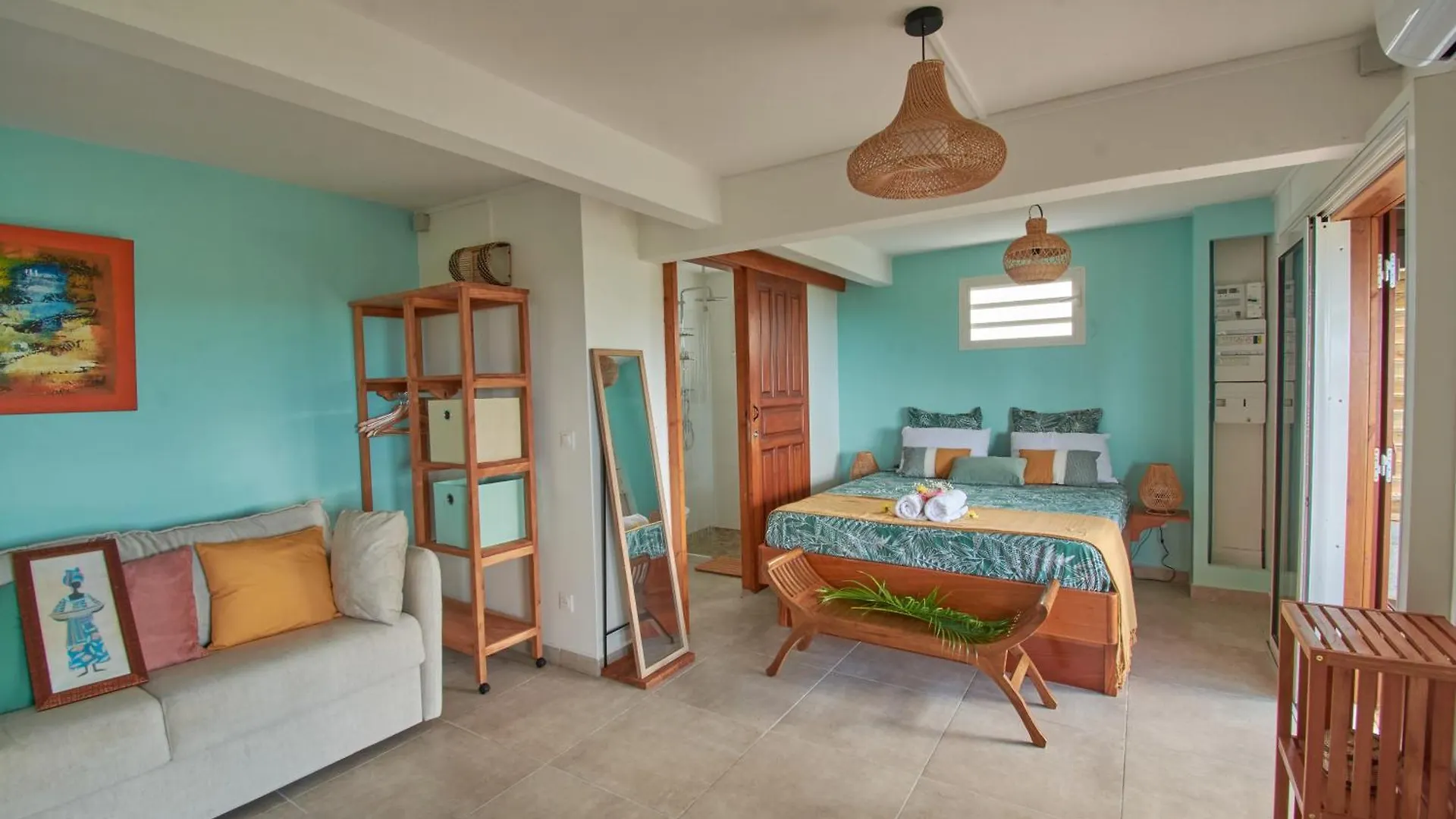 Valeriane Superbe Studio Vue Panoramique Grande Anse Daire Deshaies